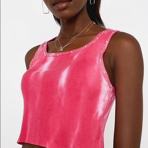 Urban Outfitters Pink Jewel Tank Top - Picture 4 of 4